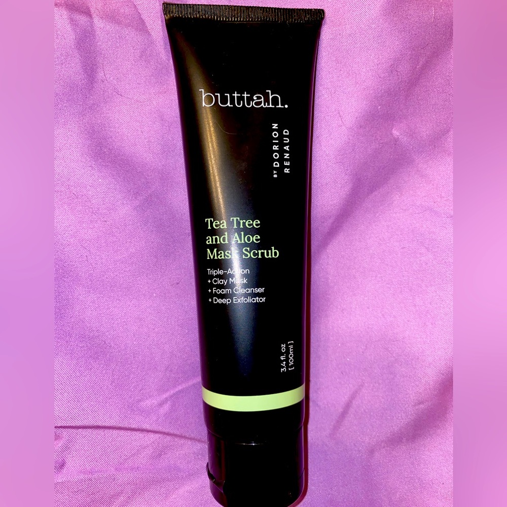 buttah. by Dorion Renaud Tea Tree and Aloe Mask Scrub